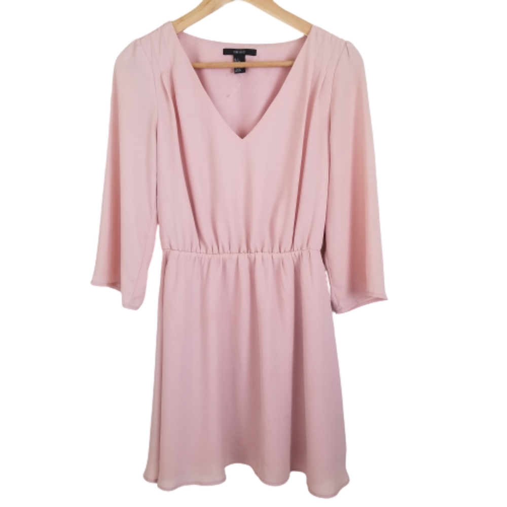 Forever 21 Pink Skater Mini Dress